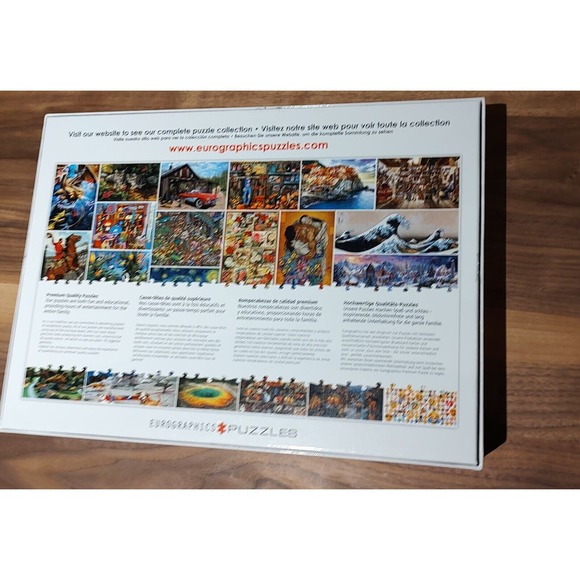 Eurographics 1000 Piece Jigsaw Puzzle Asian Lanterns Complete - Picture 7 of 8
